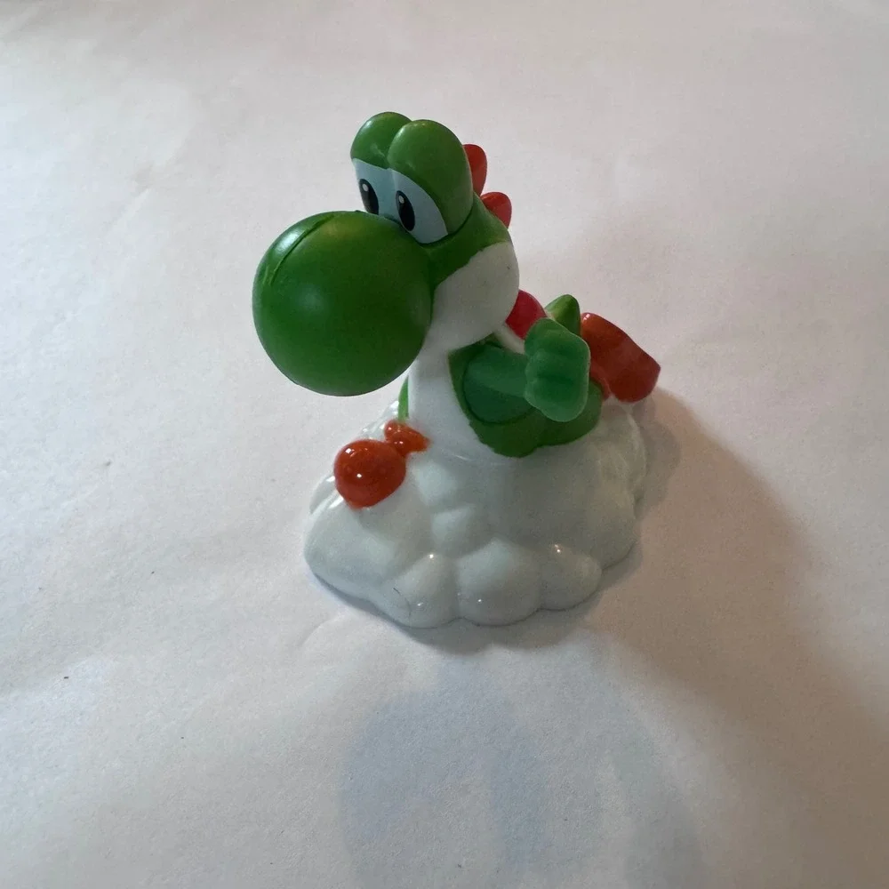 Nintendo Mario Kart Super Mario Toy Lot Yoshi Peach Luigi Toad 7pc McDonald's